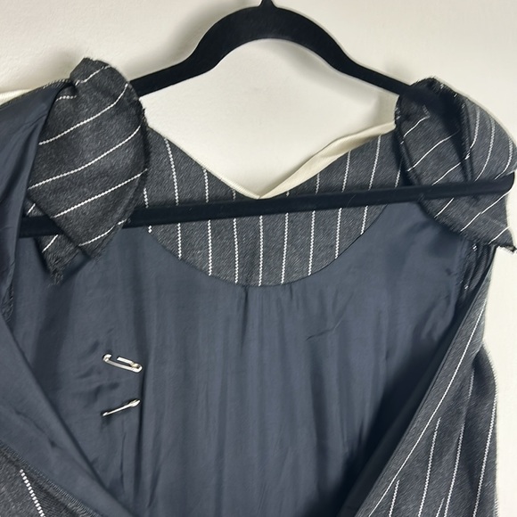 Vintage Talbots Career Dress Working Girl Wednesday Adams Costume Size 12 - Picture 13 of 14